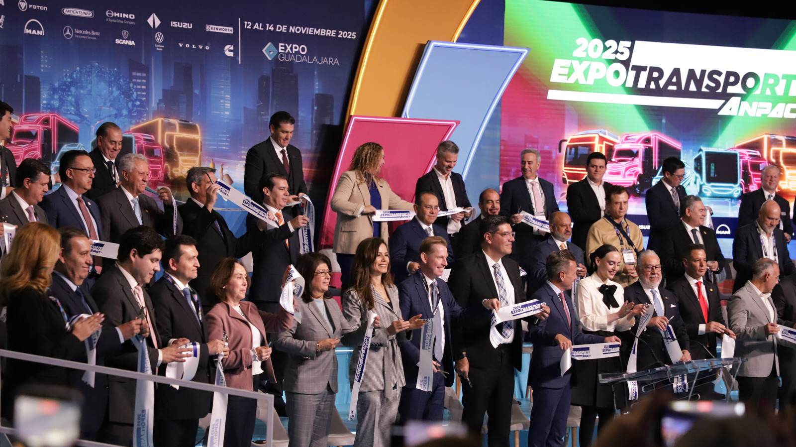 Inauguración Expo Transporte ANPACT